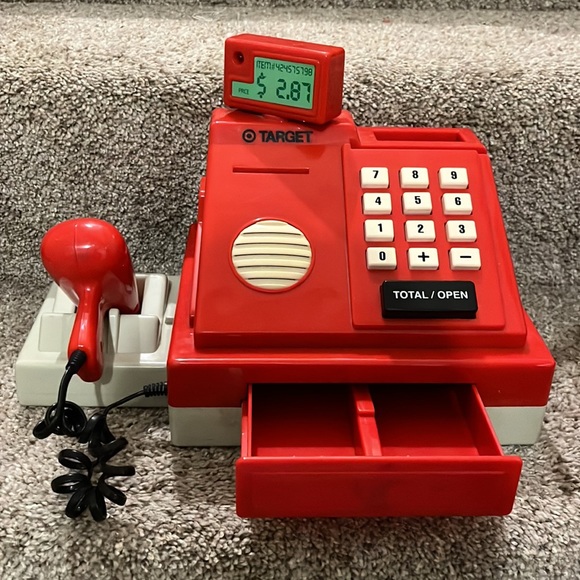 Target Vintage Pretend Play Cash Register and Scanner Toy - Picture 4 of 4